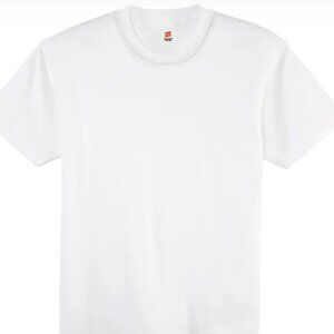 Hanes | 6pk Boys' Tagless T-Shirts Size L (12-14) NWT